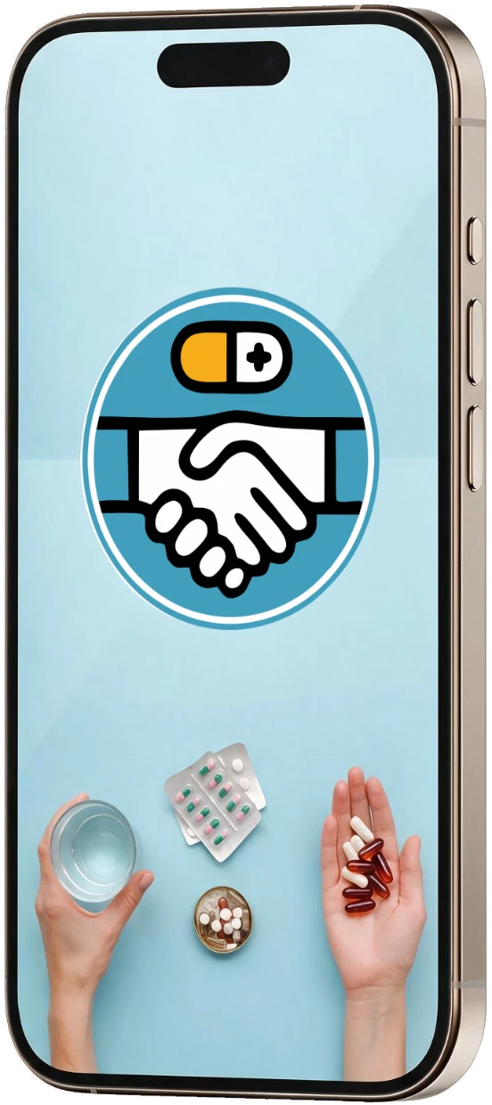 De HappiMeds-medicatiemodule in een eigen eHealth-app